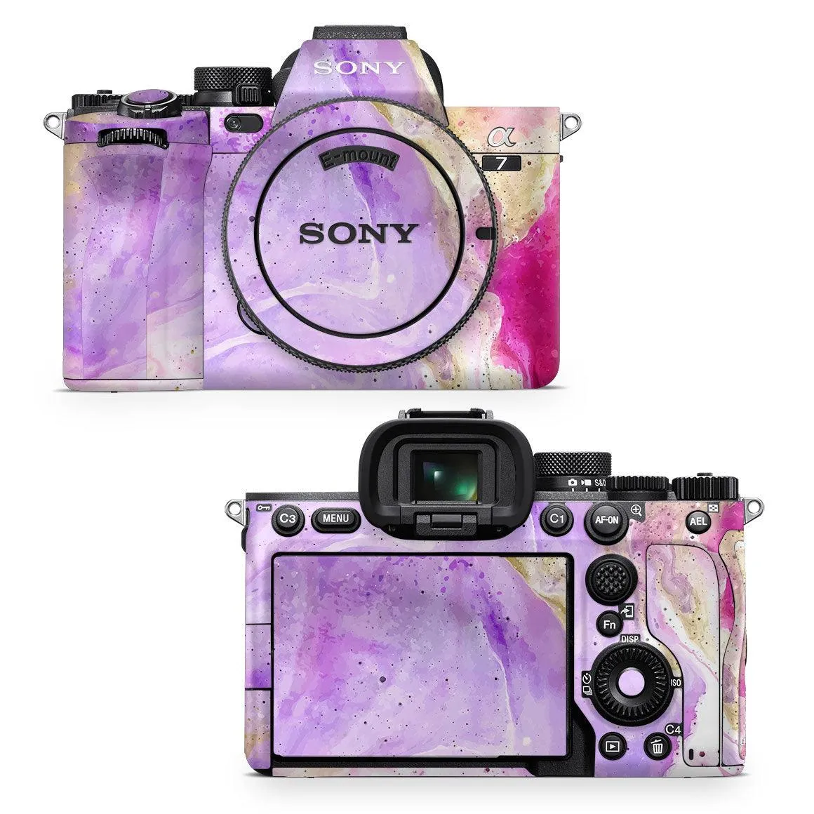 Sony A7 IV Mirrorless Camera Oil Paint Series Skins