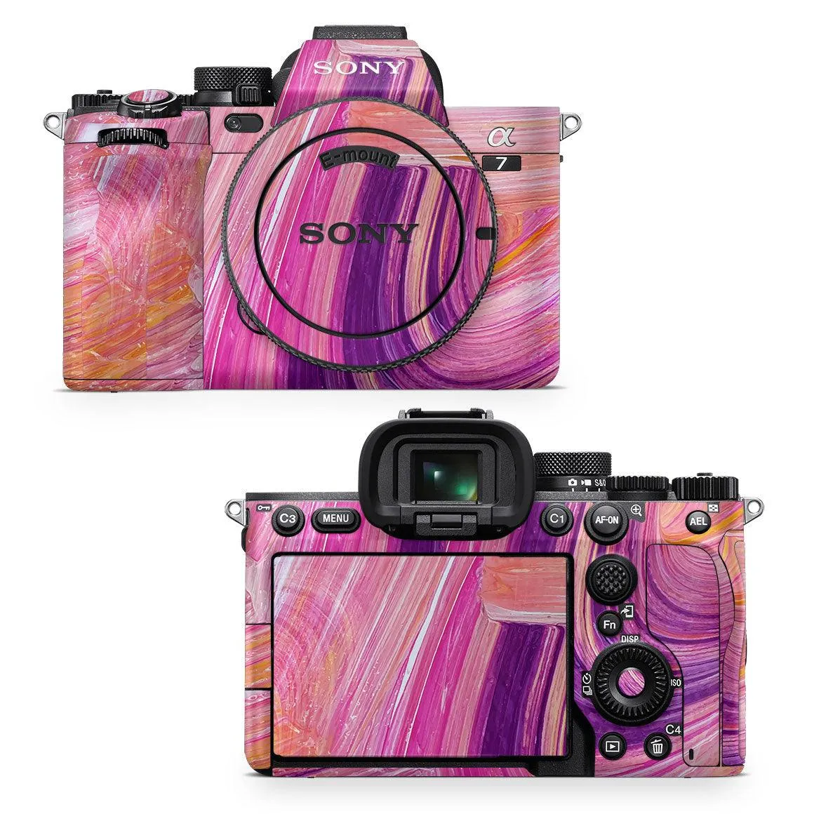 Sony A7 IV Mirrorless Camera Oil Paint Series Skins