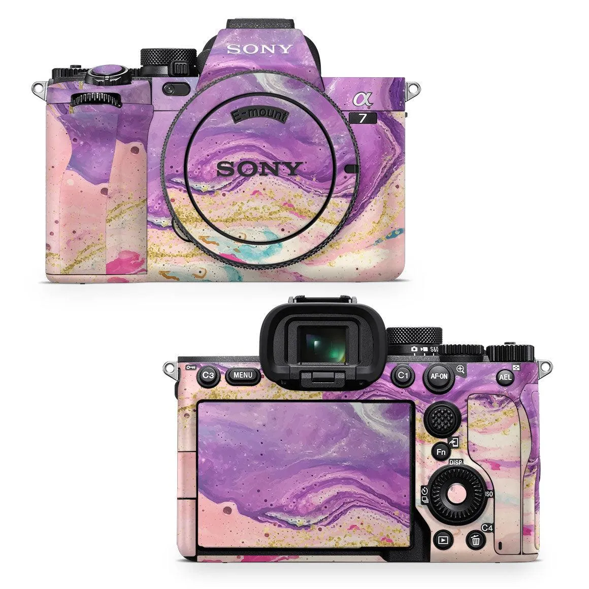 Sony A7 IV Mirrorless Camera Oil Paint Series Skins