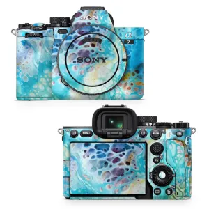 Sony A7 IV Mirrorless Camera Oil Paint Series Skins