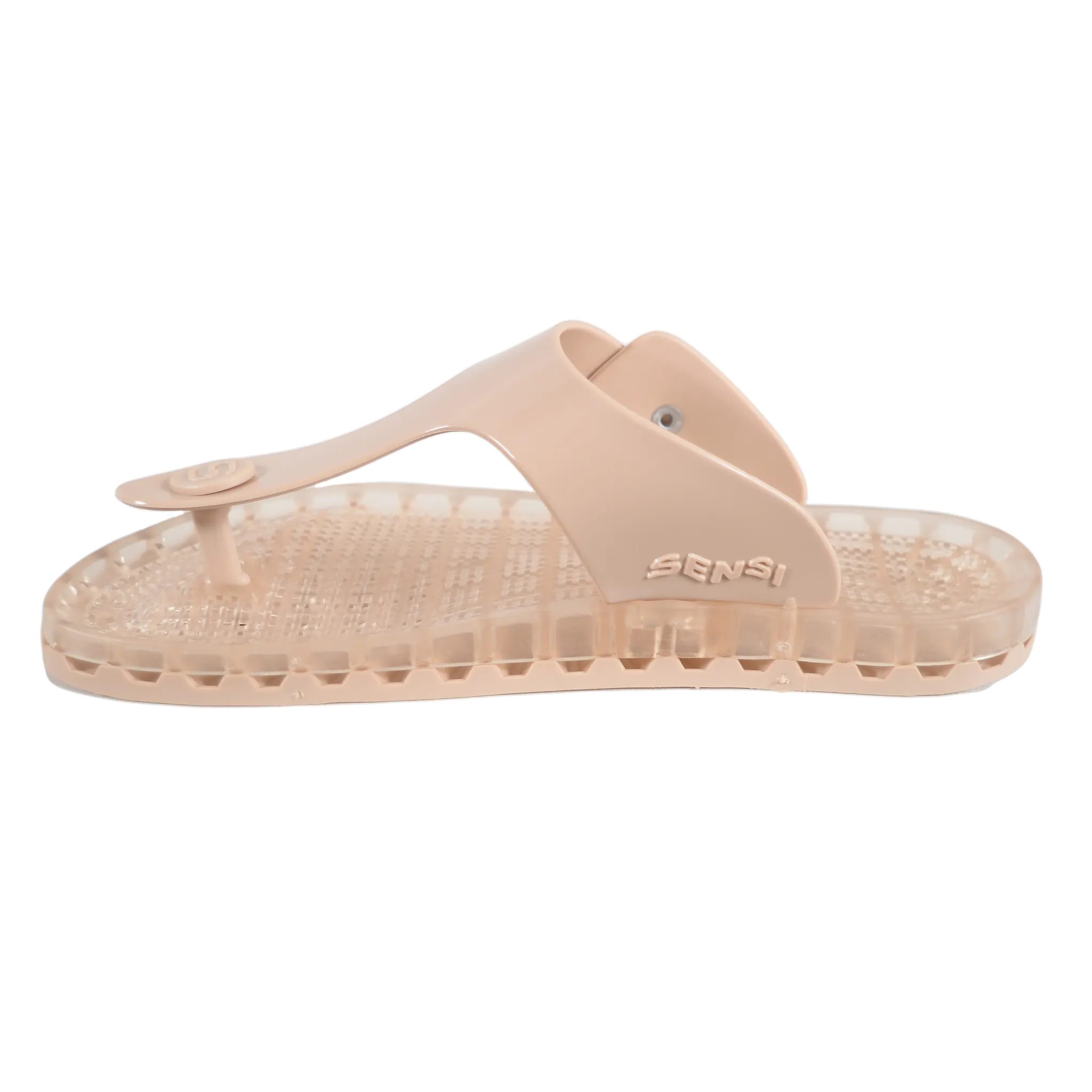 Taormina - Flamingo Thong Sandal - Beige