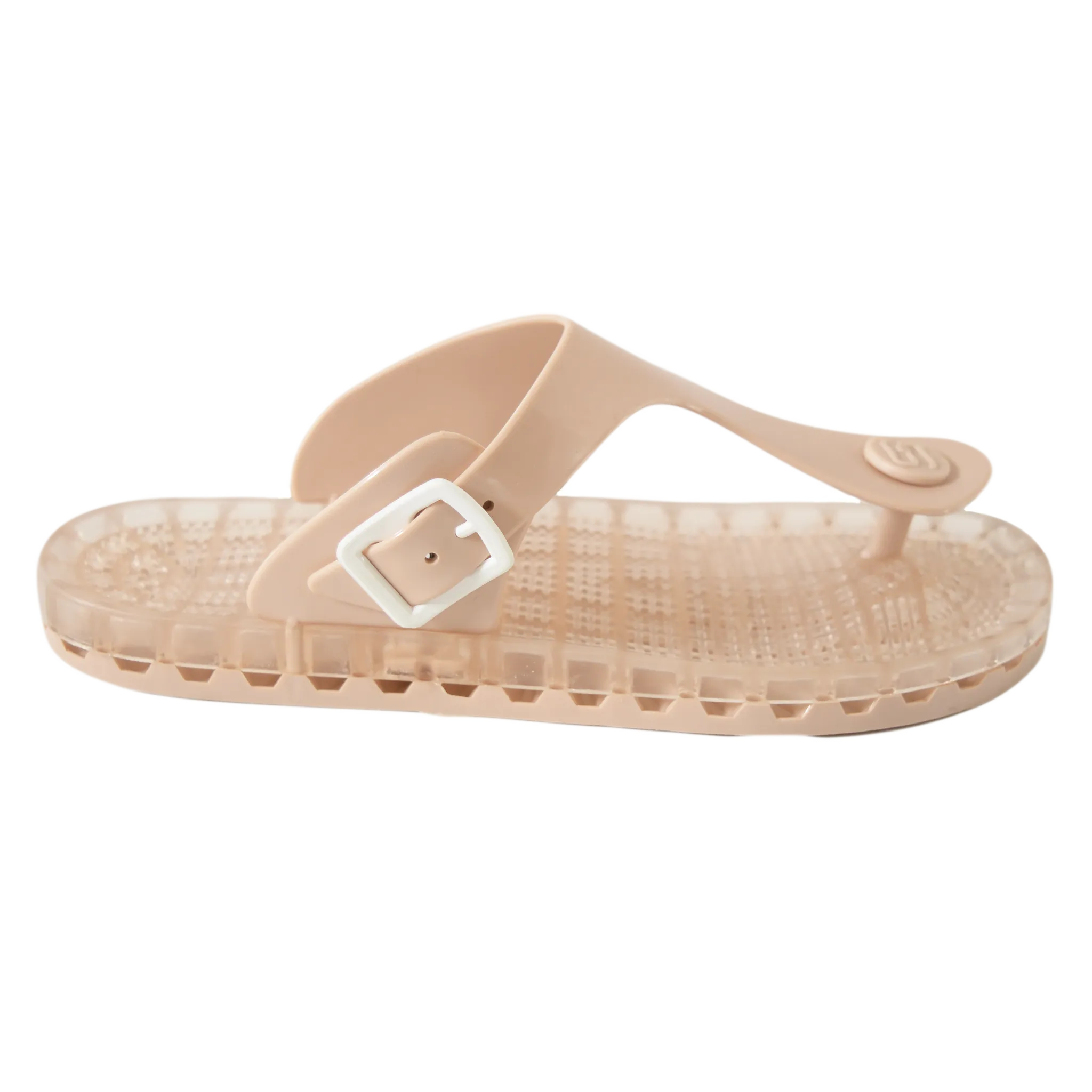 Taormina - Flamingo Thong Sandal - Beige