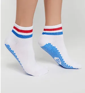 The Boyfriend Crew Grip Socks - Retro