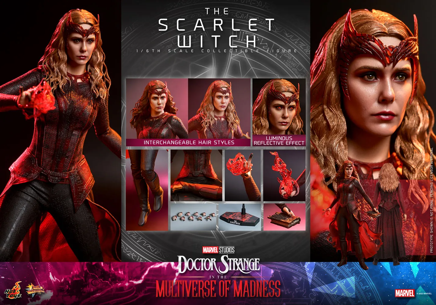 The Scarlet Witch Sixth Scale Figure by Hot Toys