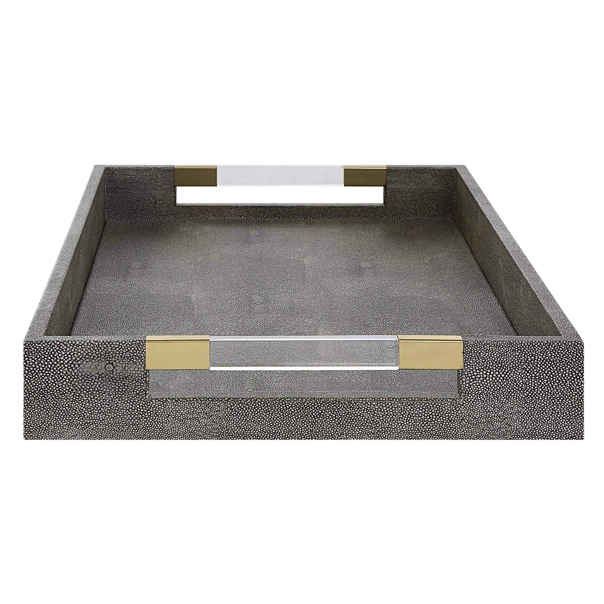 Uttermost Wessex Gray Tray