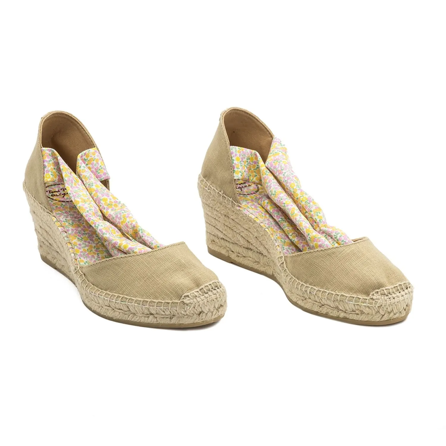 Vegan Women Espadrille with Ribbon - Judit-AP