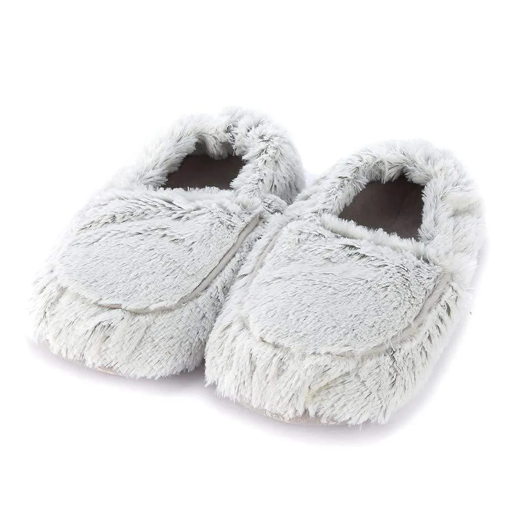 Warmies Marshmallow Slippers - Gray