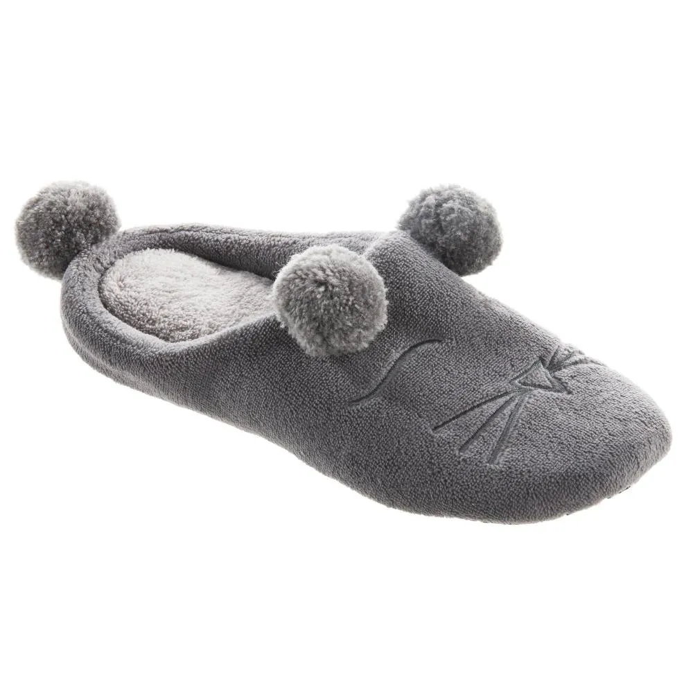 Women’s Microterry Critter Hoodback Slippers