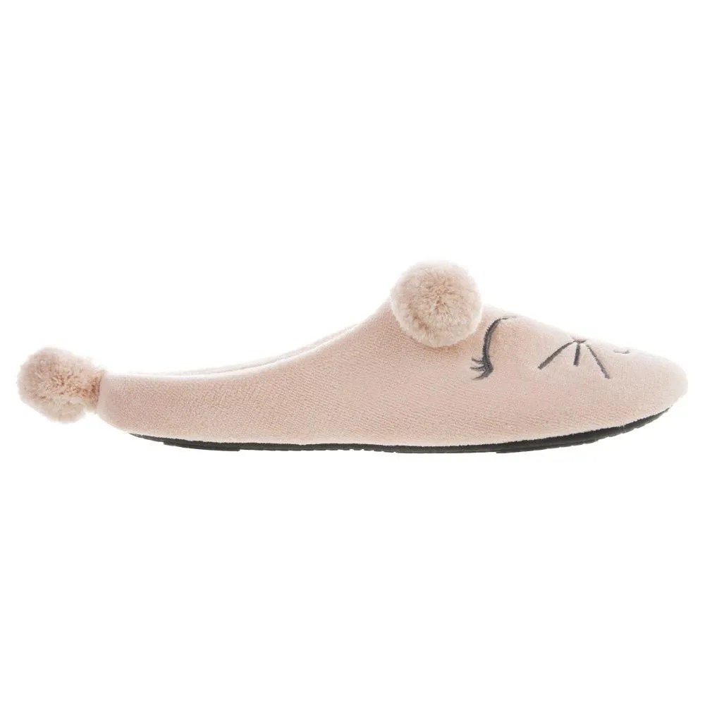 Women’s Microterry Critter Hoodback Slippers