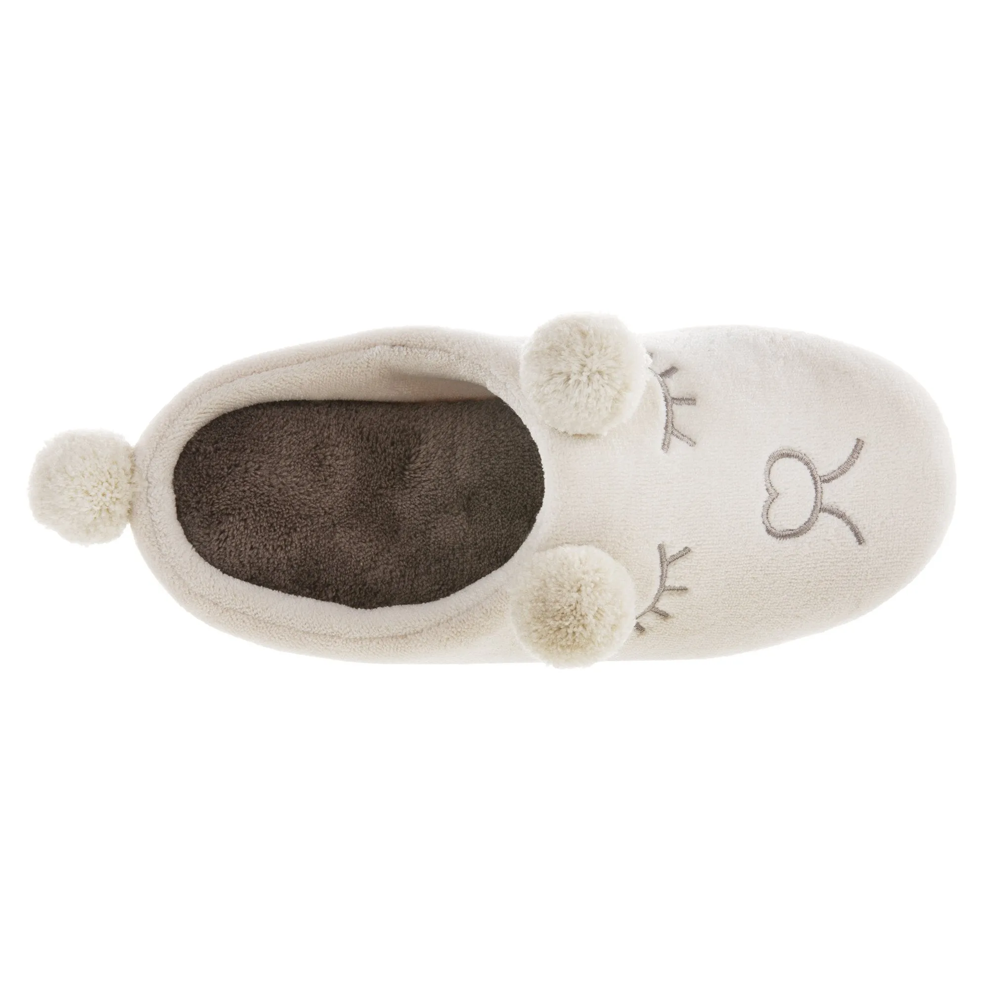 Women’s Microterry Critter Hoodback Slippers