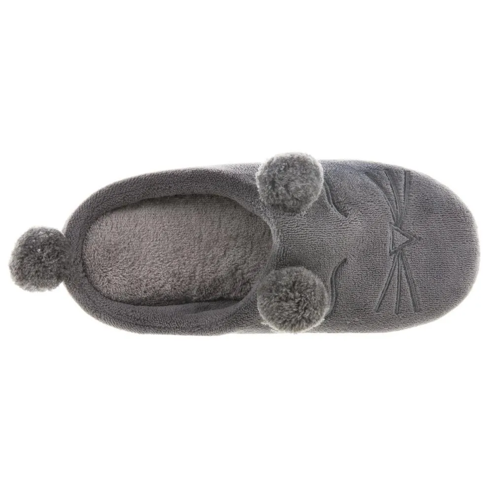 Women’s Microterry Critter Hoodback Slippers