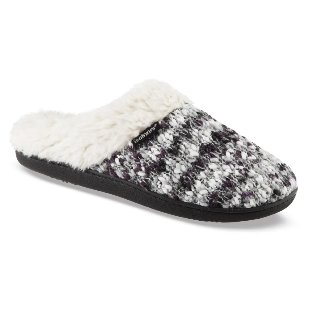 Women’s Sweater Knit Amanda Hoodback Slippers