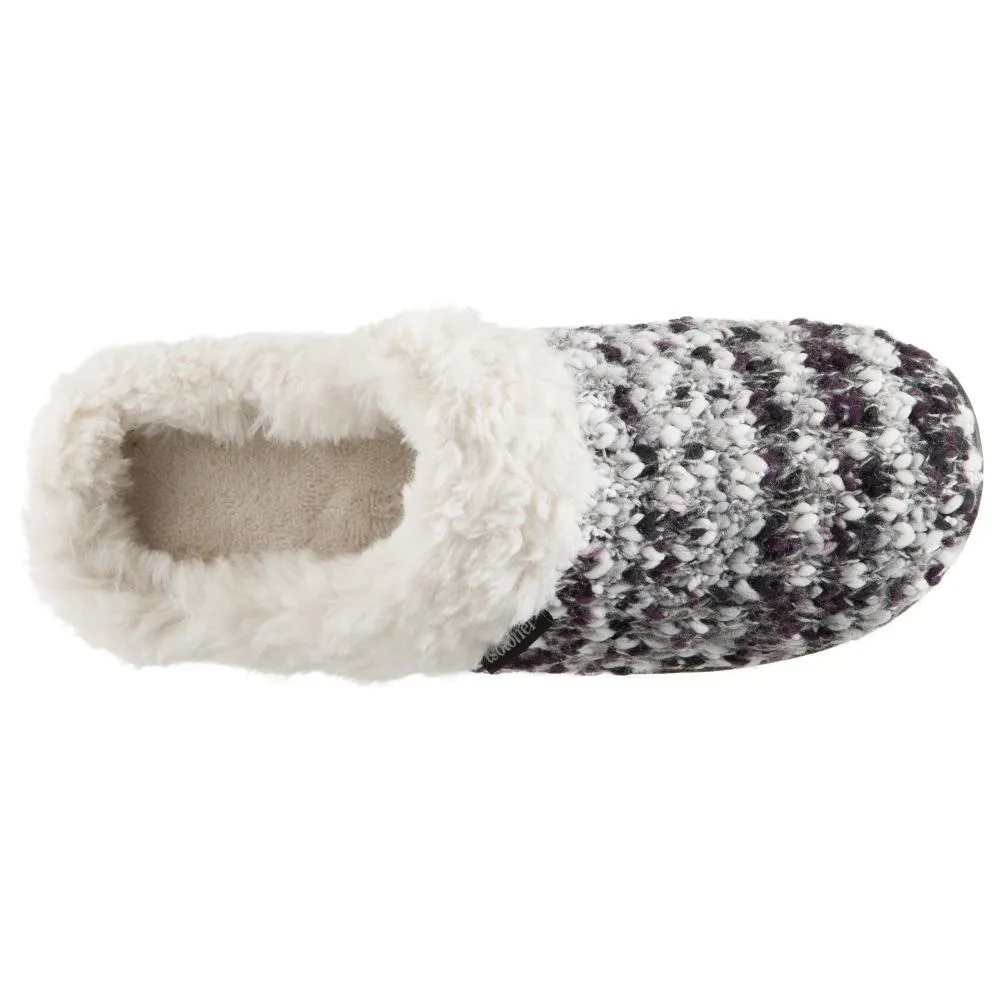 Women’s Sweater Knit Amanda Hoodback Slippers