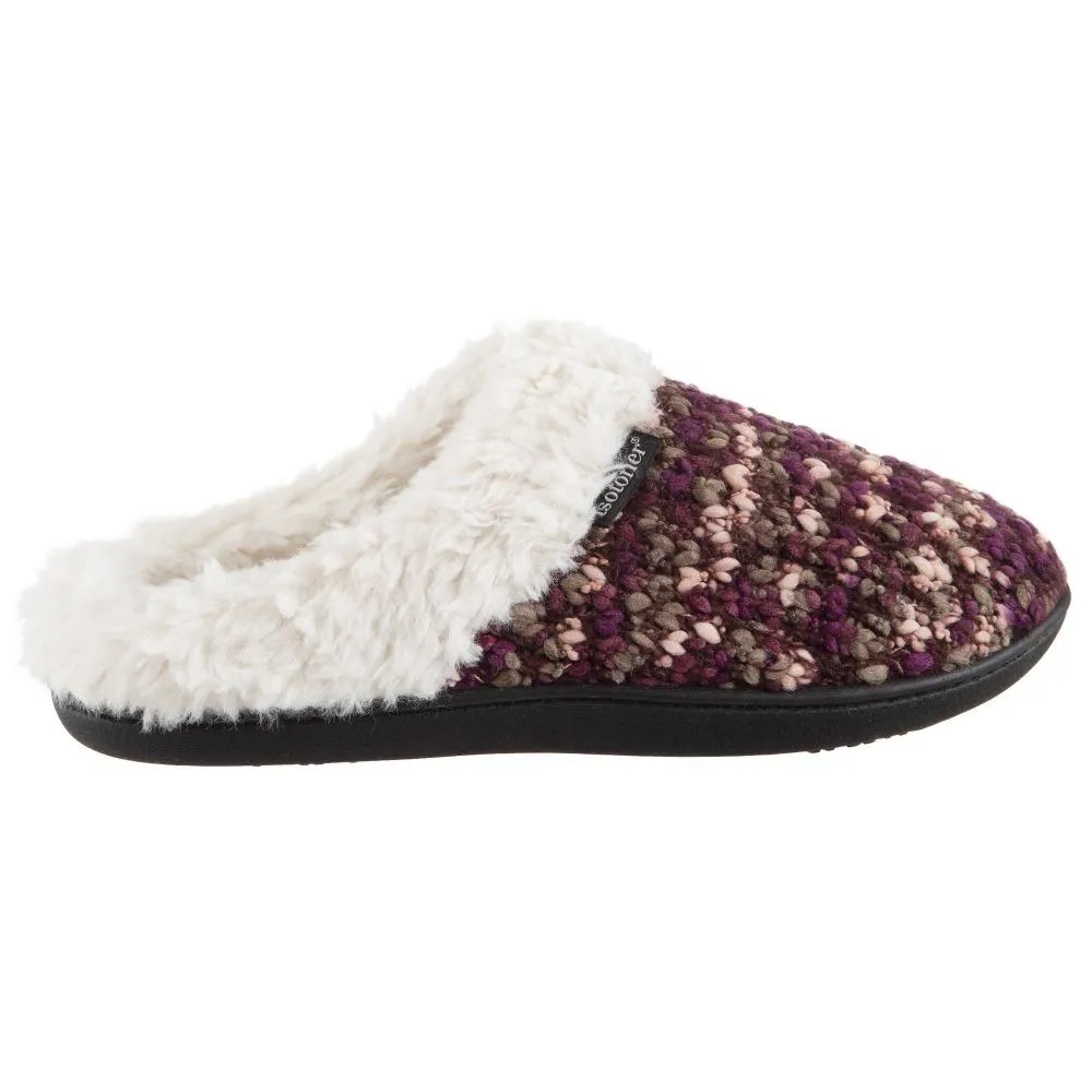 Women’s Sweater Knit Amanda Hoodback Slippers